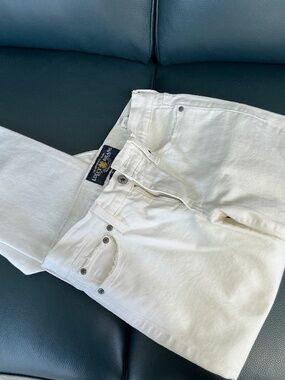 Lucky Brand White Denim Jeans